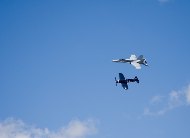 Navy Legacy Flight