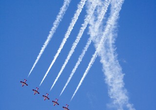 Snowbirds pitch over